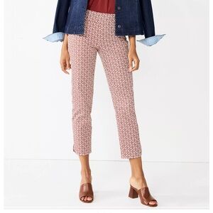 Croft & Barrow Effortless Stretch Ankle Pants MWOT size 12